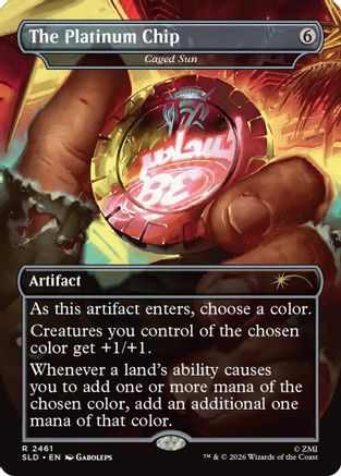 The Platinum Chip - Caged Sun (SLD-2461) (Foil)