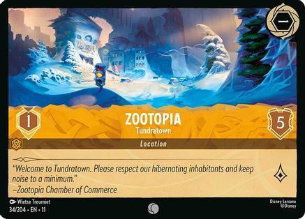 Zootopia - Tundratown (11-034) (Cold Foil)