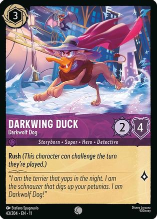 Darkwing Duck - Darkwolf Dog (11-043)