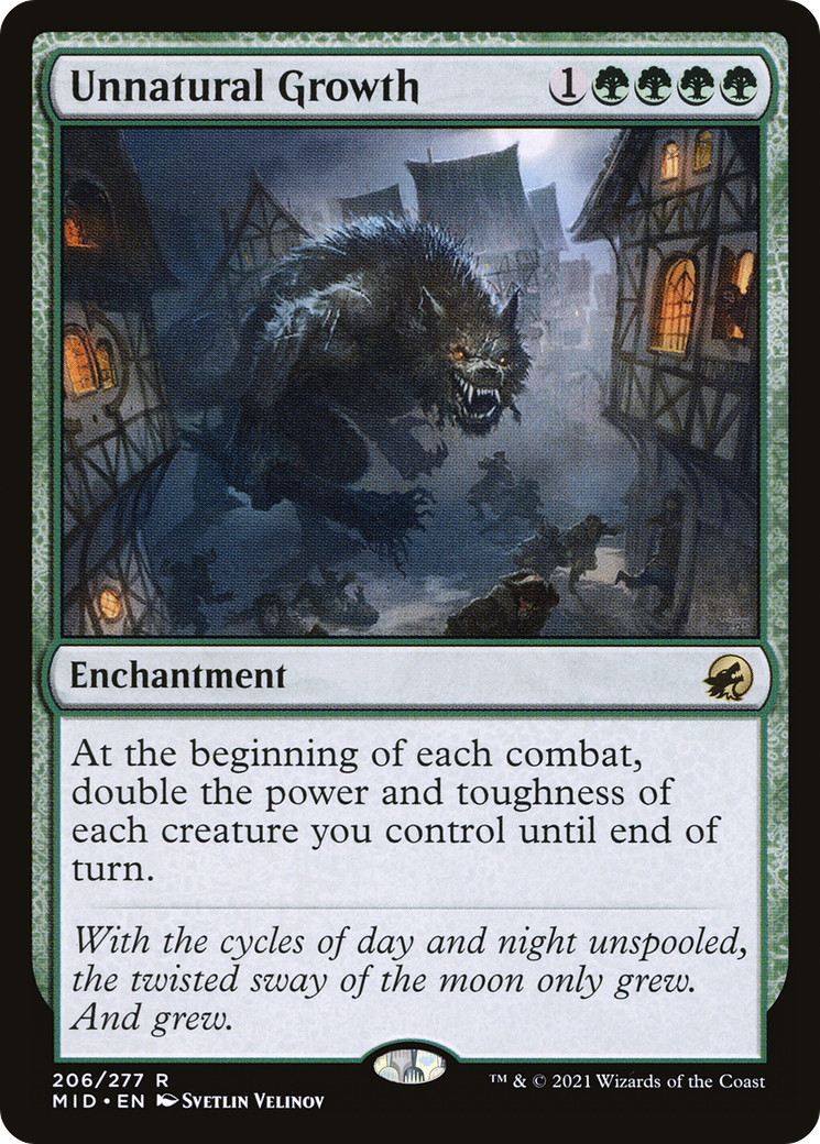 Unnatural Growth (MID-206) (Foil)