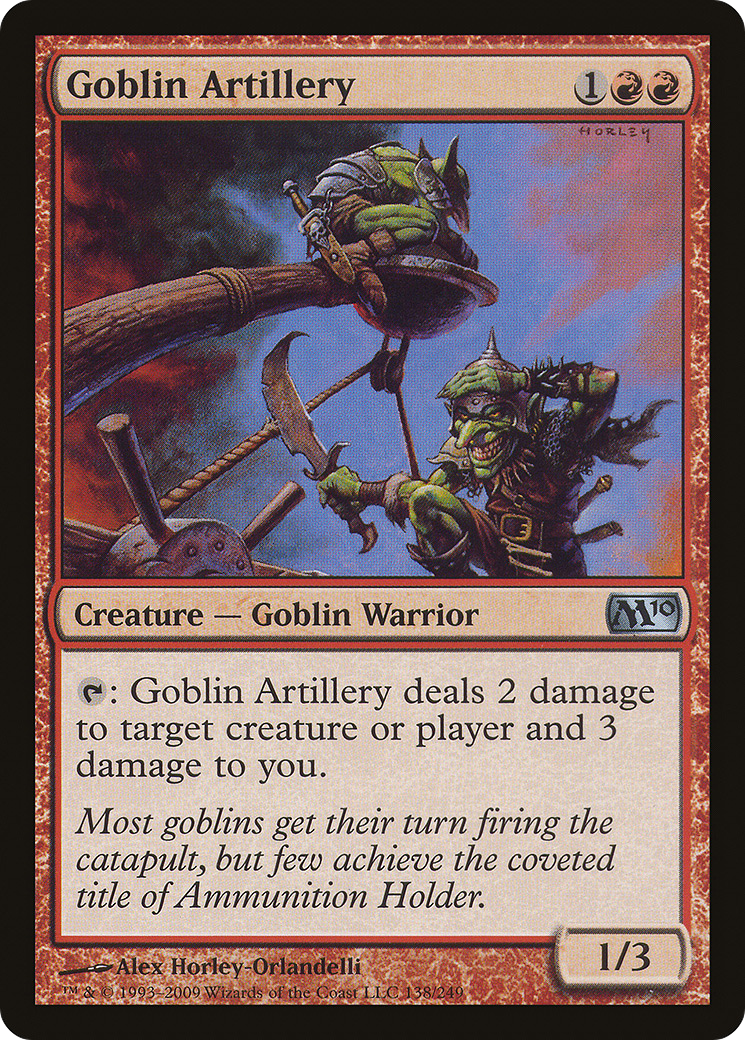 Goblin Artillery (M10-138) (Foil)