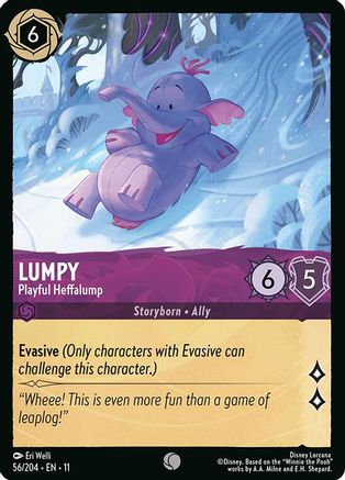 Lumpy - Playful Heffalump (11-056) (Cold Foil)