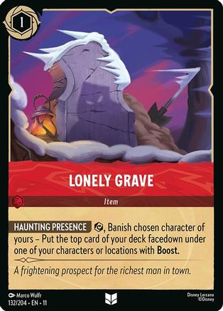Lonely Grave (11-132) (Cold Foil)