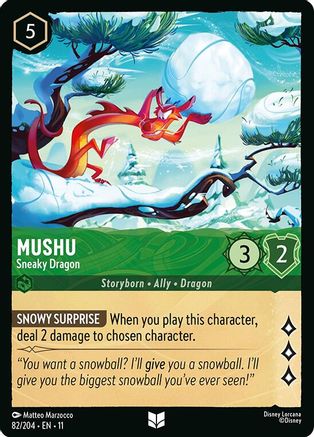 Mushu - Sneaky Dragon (11-082)
