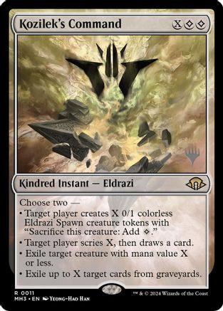 Kozilek's Command (PPECL-011)