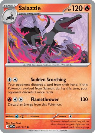 Salazzle (ASC-035) (Reverse Holofoil)