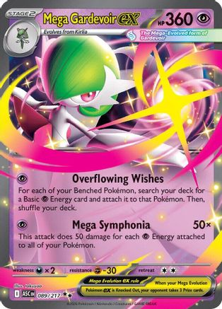 Mega Gardevoir ex (ASC-089) (Holofoil)