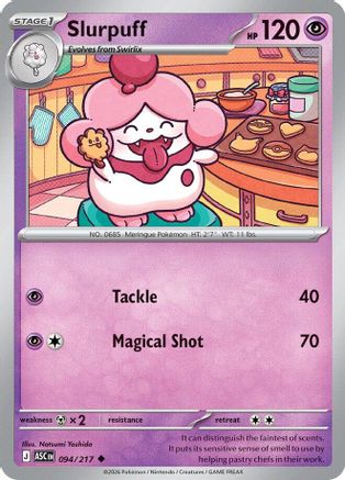 Slurpuff (ASC-094) (Reverse Holofoil)