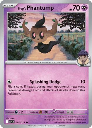 Hop's Phantump (ASC-095) (Reverse Holofoil)