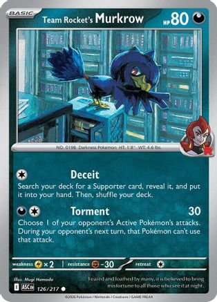 Team Rocket's Murkrow (ASC-126)