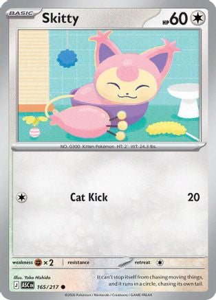 Skitty (ASC-165) (Reverse Holofoil)