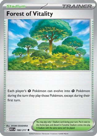 Forest of Vitality (ASC-188) (Reverse Holofoil)