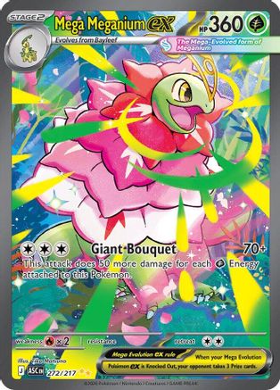 Mega Meganium ex (ASC-272) (Holofoil)