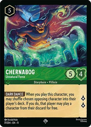 Chernabog - Unnatural Force (11-077) (Cold Foil)
