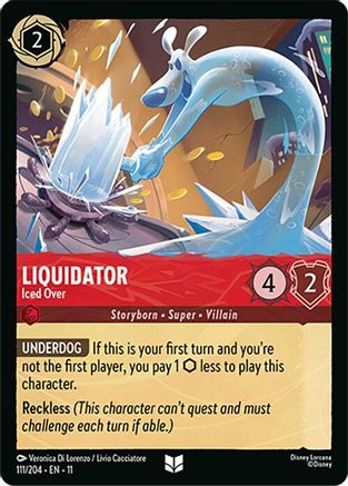 Liquidator - Iced Over (11-111) (Cold Foil)