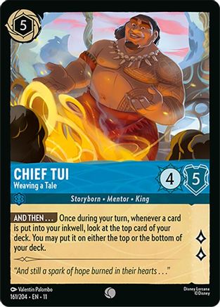 Chief Tui - Weaving a Tale (11-161) (Cold Foil)