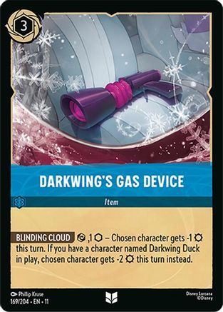 Darkwing's Gas Device (11-169)