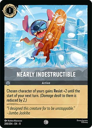 Nearly Indestructible (11-200) (Cold Foil)