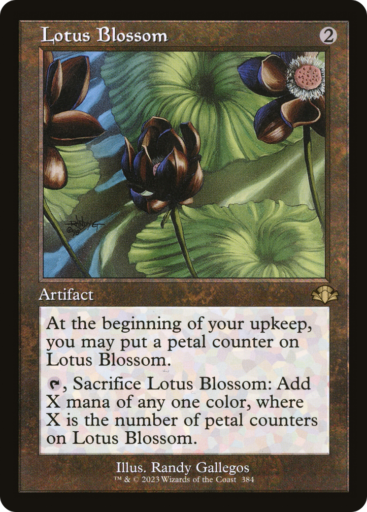 Lotus Blossom (DMR-384) (Foil)