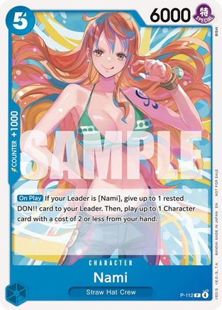 Nami (Heroines Battle Pack) (P-112) (Foil)