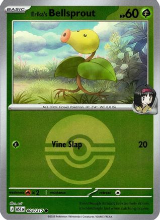 Erika's Bellsprout (Poke Ball) (ASC-004) (Reverse Holofoil)