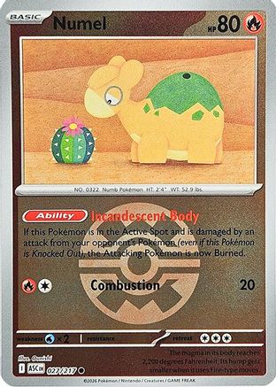 Numel (Quick Ball) (ASC-027) (Reverse Holofoil)
