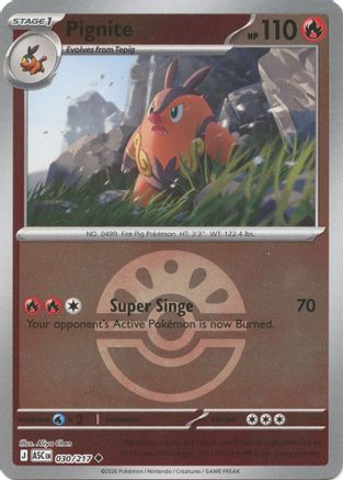 Pignite (Friend Ball) (ASC-030) (Reverse Holofoil)