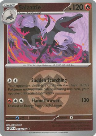 Salazzle (Quick Ball) (ASC-035) (Reverse Holofoil)