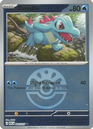 Totodile (Friend Ball) (ASC-041) (Reverse Holofoil)