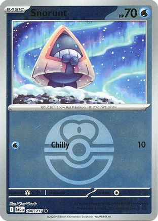 Snorunt (Love Ball) (ASC-046) (Reverse Holofoil)