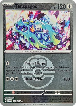 Terapagos (Love Ball) (ASC-178) (Reverse Holofoil)