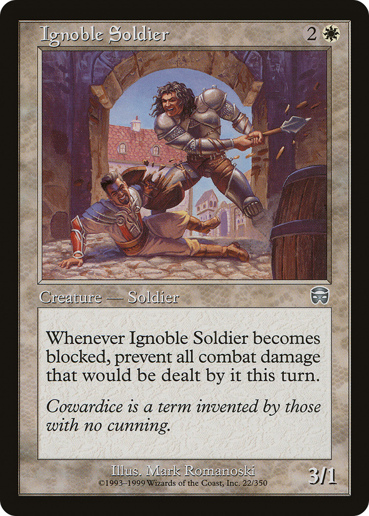 Ignoble Soldier (MMQ-022)