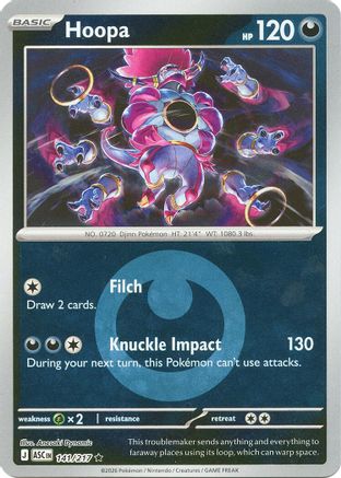 Hoopa (Energy Symbol Pattern) (ASC-141) (Reverse Holofoil)