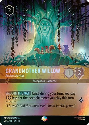 Grandmother Willow - Ancient Advisor (Epic) (11-206) (Holofoil)