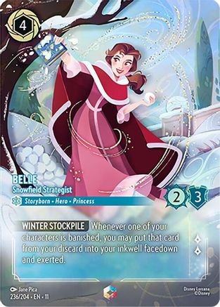 Belle - Snowfield Strategist (Enchanted) (11-236) (Holofoil)