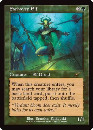Farhaven Elf (Retro Frame) (WPN-002)