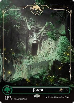 Forest (2513) (SLD-2513) (Full Art) (Foil)