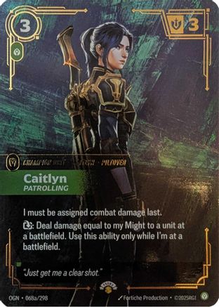 Caitlyn - Patrolling (PR-068a) (Foil)