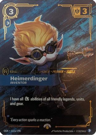 Heimerdinger - Inventor (PR-111a) (Foil)