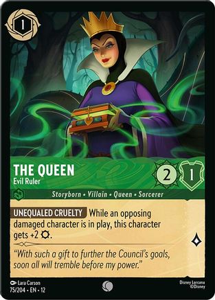 The Queen - Evil Ruler (12-075) (Cold Foil)