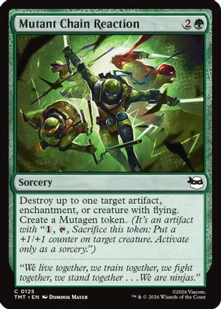 Mutant Chain Reaction (TMT-125) (Foil)