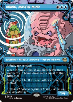 Krang, Master Mind (Showcase) (TMT-230)