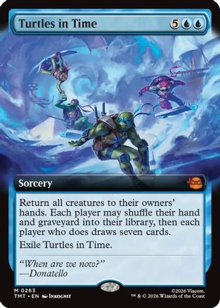 Turtles in Time (Extended Art) (TMT-263)