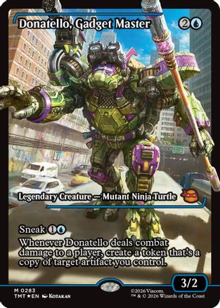 Donatello, Gadget Master (Showcase) (TMT-283) (Foil)