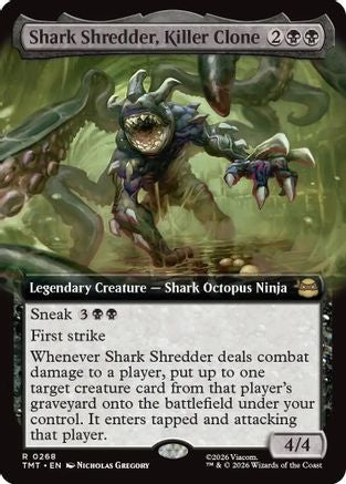 Shark Shredder, Killer Clone (Extended Art) (TMT-268) (Foil)