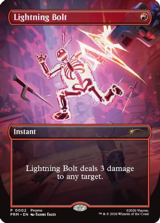 Lightning Bolt (Borderless) (PW26-002)