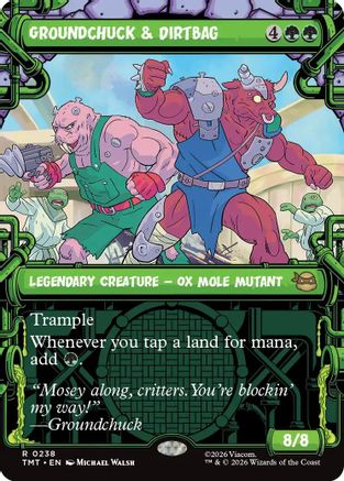 Groundchuck & Dirtbag (Showcase) (TMT-238) (Foil)