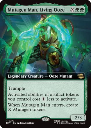 Mutagen Man, Living Ooze (Extended Art) (TMT-273) (Foil)