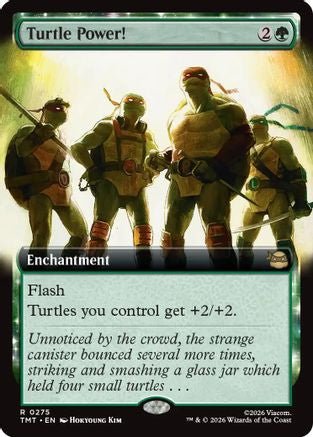 Turtle Power! (Extended Art) (TMT-275)