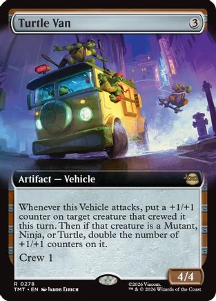 Turtle Van (Extended Art) (TMT-278)